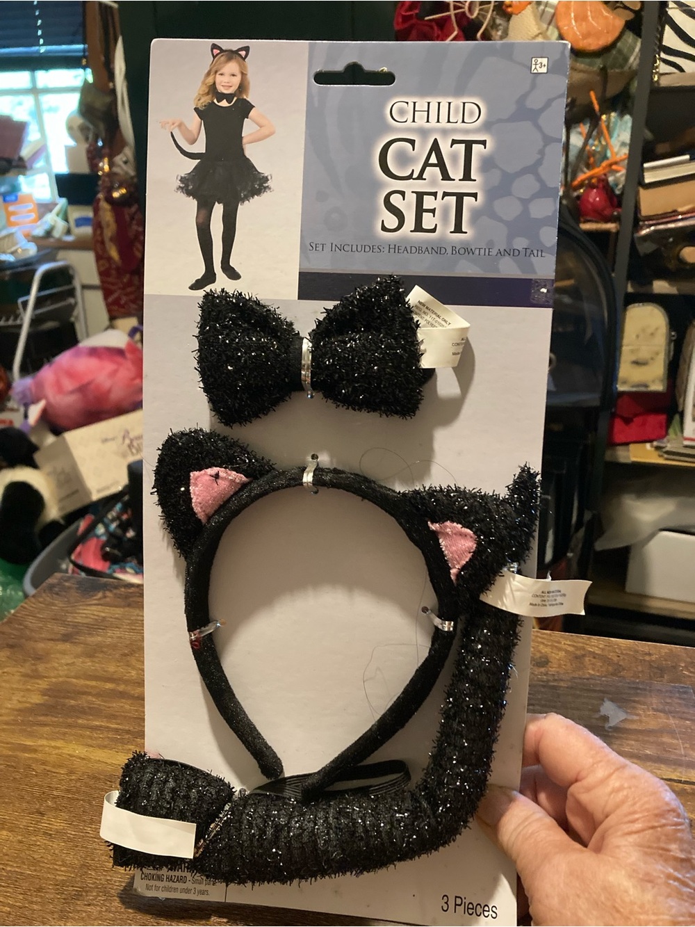 Costumes USA 3 piece child cat set